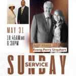 SPECIAL GUEST -Evang. Perry Urquhart