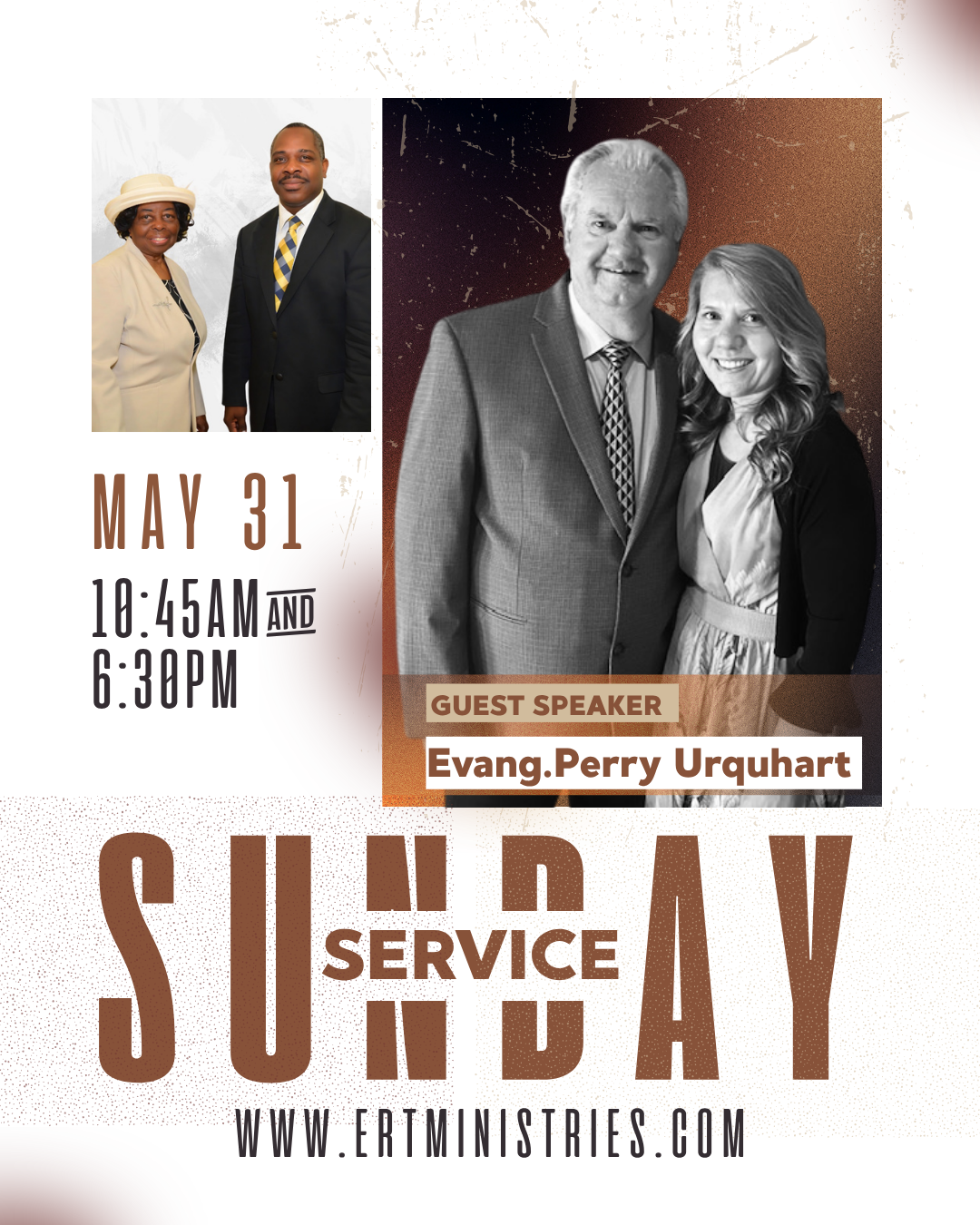 SPECIAL GUEST -Evang. Perry Urquhart