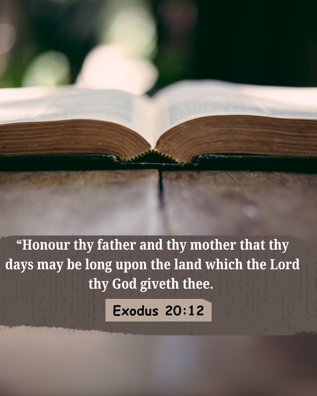 MONTHLY MEMORY VERSE